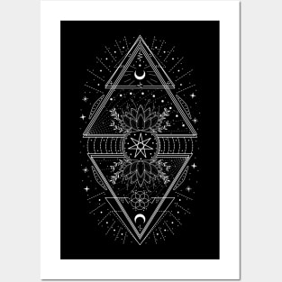 Faery Star | Setogram | Pagan Symbol Posters and Art